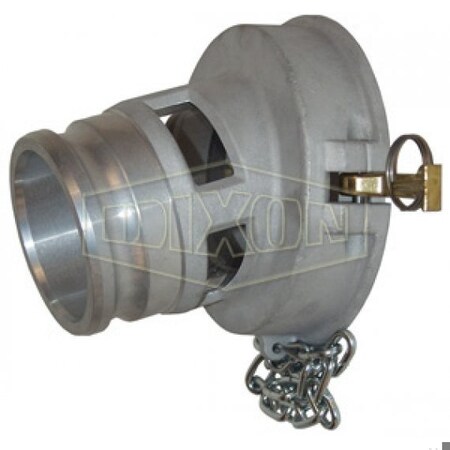 Dixon Gravity Drop Adapter, 4 in Nominal, Aluminum, Domestic 4540SG